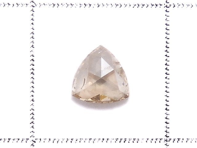 [Video][One of a kind] Light brown Diamond Loose stone Rose Cut 1pc NO.31