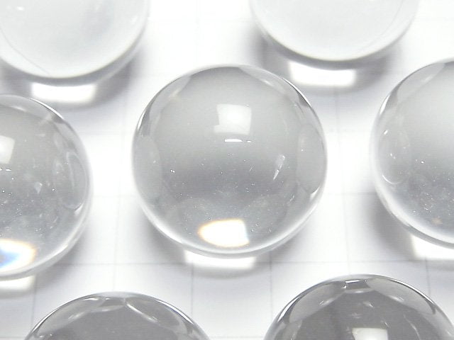 [Video]Crystal Quartz AAA- Sphere, Round 24mm 1pc