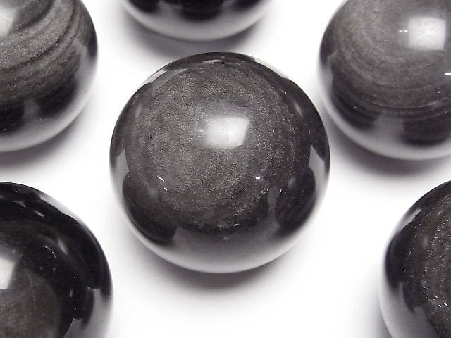 Obsidian Gemstone Beads