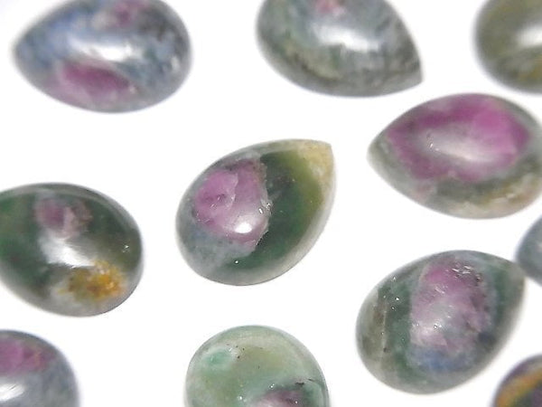 Ruby in Fuchsite Gemstone Beads