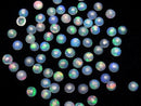 [Video] High Quality Ethiopian Opal AAA- Round Rose Cut 5x5x2.5mm 5pcs