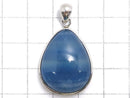 [Video][One of a kind] Natural Blue Calcite AAA Pendant Silver925 NO.25