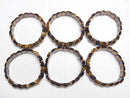 [Video] Yellow Tiger's Eye AAA- 2 Hole Oval 14x10x6mm Bracelet
