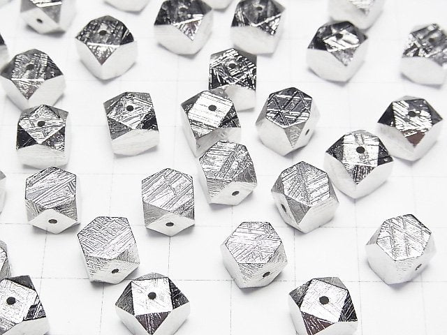 [Video]Meteorite (Muonionalusta) Cube Shape 6mm,8mm,10mm 1pc