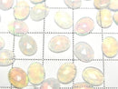 [Video] High Quality Ethiopian Opal AAA- Oval Rose Cut 8x6mm 4pcs