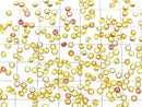 [Video]High Quality Yellow Sapphire AAA- Loose stone Round Faceted 3x3mm 10pcs