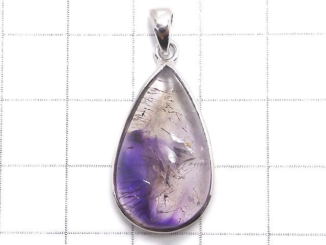 [Video][One of a kind] High Quality Elestial Quartz AAA- Pendant Silver925 NO.28