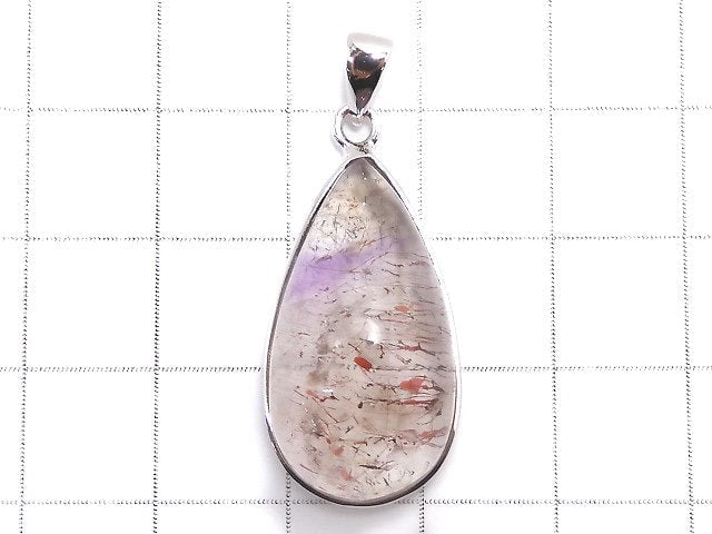 [Video][One of a kind] High Quality Elestial Quartz AAA- Pendant Silver925 NO.32