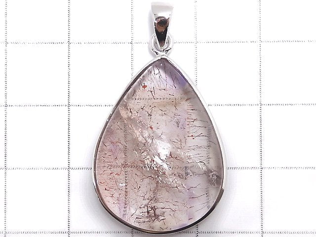 [Video][One of a kind] High Quality Elestial Quartz AAA- Pendant Silver925 NO.33