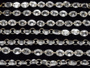 [Video] High Quality Crystal AAA- Oval Faceted 8x6mm [Double Hole] 1strand (10pcs )