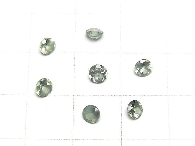 [Video]High Quality Alexandrite AAA Loose stone Round Faceted 4x4mm 1pc