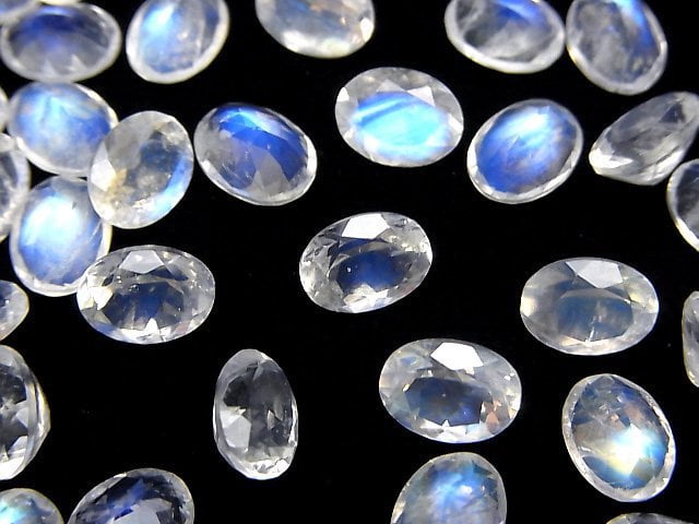 Rainbow Moonstone Gemstone Beads