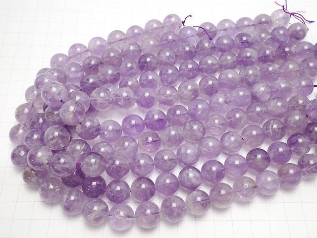 [Video] Lavender Amethyst AA++ Round 14mm 1/4 or 1strand beads (aprx.14inch/34cm)