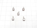 [Video] [Japan] High Quality Morganite AAA Round Faceted 4x4x3mm Pendant [K10 Yellow Gold] 1pc