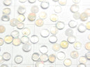 [Video]High Quality Ethiopian Opal AA++ Round Cabochon 4x4mm 10pcs