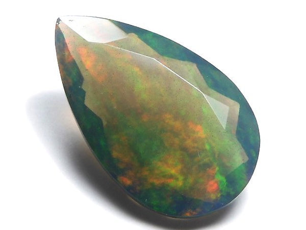 [Video][One of a kind] High Quality Black Opal AAA Loose stone Faceted 1pc NO.117