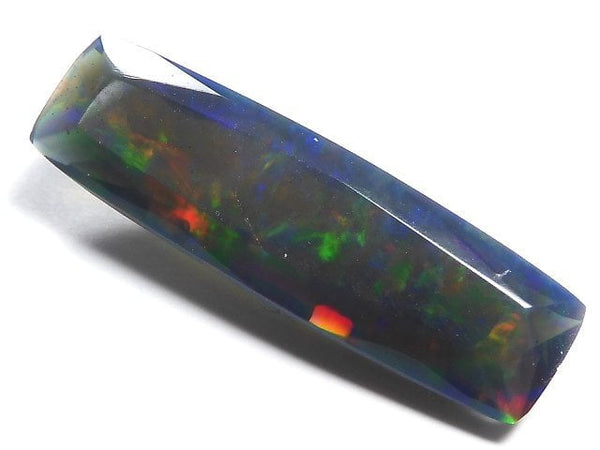 [Video][One of a kind] High Quality Black Opal AAA Loose stone Faceted 1pc NO.120