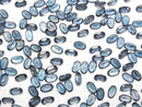 [Video]High Quality London Blue Topaz AAA Loose stone Oval Faceted 5x3x2mm 5pcs
