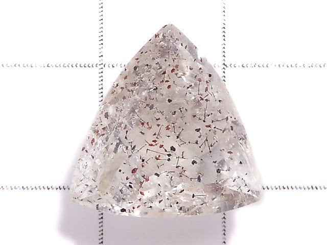 [Video][One of a kind] High Quality Elestial Quartz AA++ Loose stone Faceted 1pc NO.18