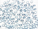 [Video]High Quality Sky Blue Topaz AAA Loose stone Oval Faceted 4x3mm 10pcs