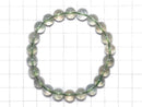 [Video][One of a kind] High Quality Green Sunstone Round 8.5mm Bracelet NO.23