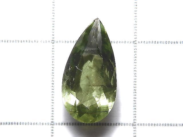 [Video][One of a kind] High Quality Ludwigite in Peridot Loose stone Faceted 1pc NO.38