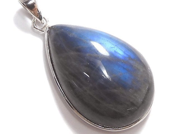 [Video][One of a kind] Labradorite AAA Pendant Silver925 NO.4