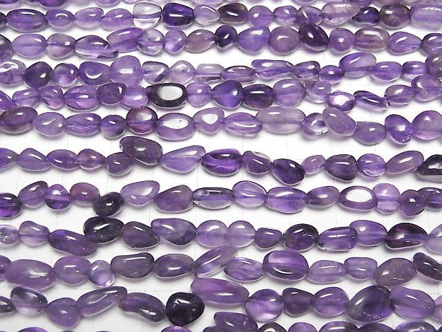 [Video]Amethyst AA+ Small Size Nugget 1strand beads (aprx.15inch/36cm)