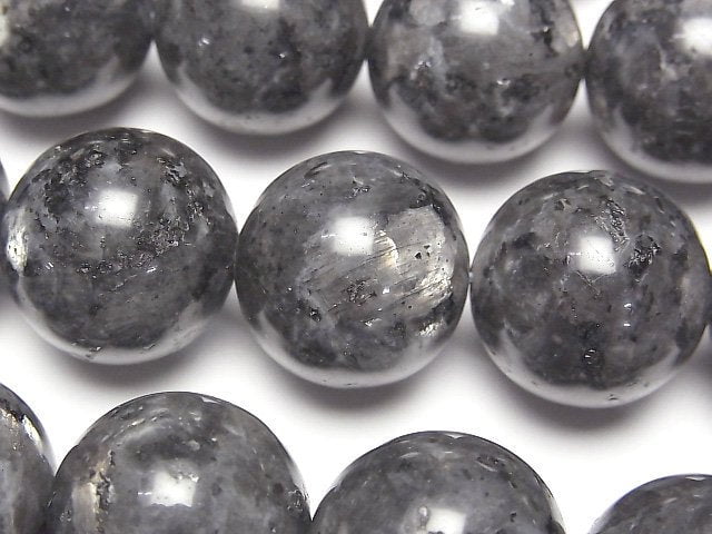 Larvikite Gemstone Beads