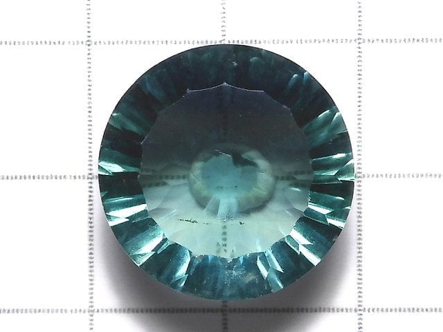 [Video][One of a kind] High Quality Green Fluorite AAA Faceted Loose stone 1pc NO.1