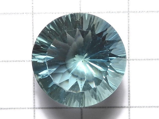 [Video][One of a kind] High Quality Green Fluorite AAA Faceted Loose stone 1pc NO.4