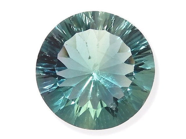 [Video][One of a kind] High Quality Green Fluorite AAA Faceted Loose stone 1pc NO.9