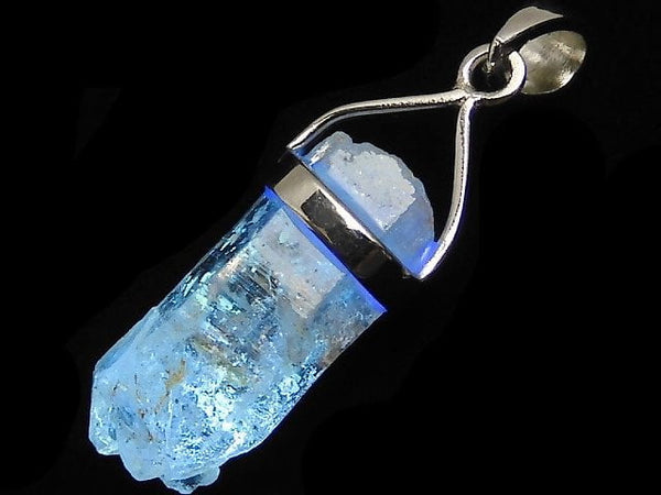 [Video][One of a kind] Oil in Quartz Point Pendant Silver925 1pc NO.25