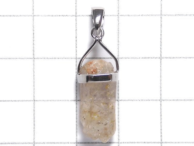 [Video][One of a kind] Oil in Quartz Point Pendant Silver925 1pc NO.25