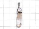 [Video][One of a kind] Oil in Quartz Point Pendant Silver925 1pc NO.28