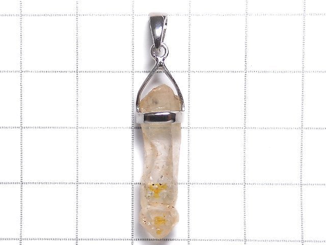 [Video][One of a kind] Oil in Quartz Point Pendant Silver925 1pc NO.31