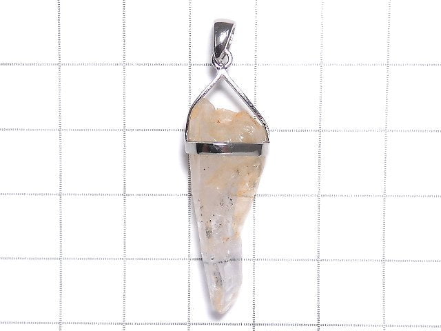 [Video][One of a kind] Oil in Quartz Point Pendant Silver925 1pc NO.37