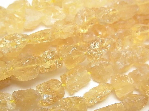 [Video]Citrine Roughlock Nugget half or 1strand beads (aprx.15inch/38cm)