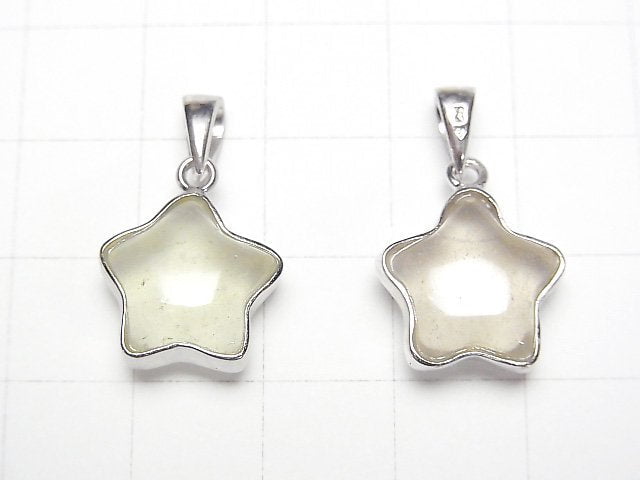 [Video]Libyan Desert Glass Star Pendant [S][M] Silver925 1pc