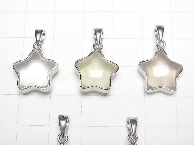 [Video]Libyan Desert Glass Star Pendant [S][M] Silver925 1pc