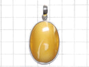 [Video][One of a kind] Baltic Amber Pendant Silver925 Honey color NO.35