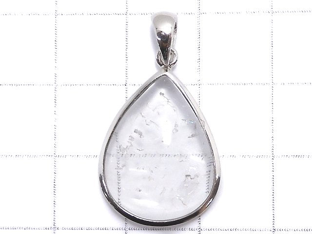 [Video][One of a kind] High Quality Hyalite Opal AAA- Pendant Silver925 NO.38