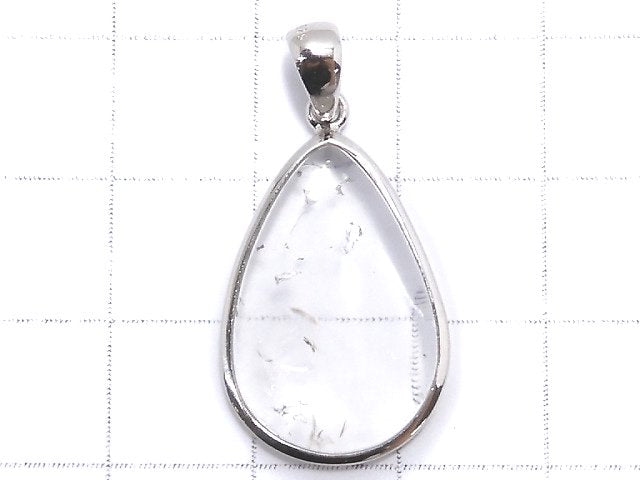 [Video][One of a kind] High Quality Hyalite Opal AAA- Pendant Silver925 NO.40