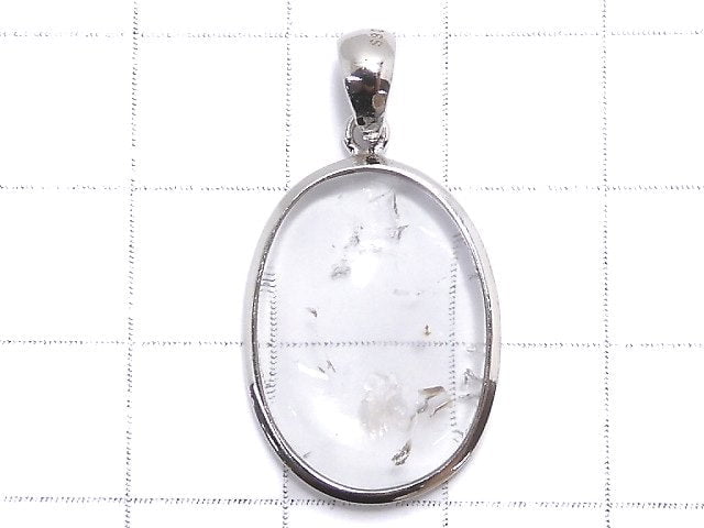 [Video][One of a kind] High Quality Hyalite Opal AAA- Pendant Silver925 NO.44