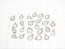 [Video] Moissanite AAA Slice Freeform [One Side] 18KGP 4pcs