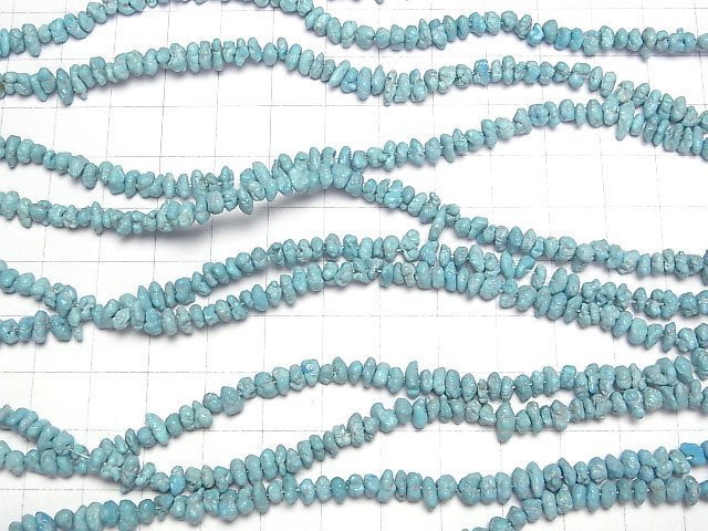 [Video]Turquoise AA+ Chips (Small Nugget) 1 strand beads (aprx.15inch/38cm)