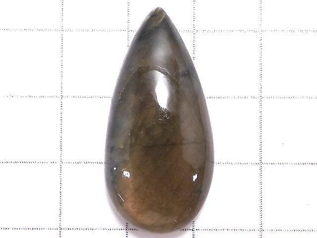 [Video][One of a kind] Pink-Orange Labradorite AAA Cabochon 1pc NO.45