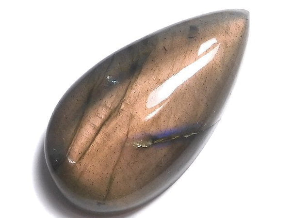 [Video][One of a kind] Pink-Orange Labradorite AAA Cabochon 1pc NO.48