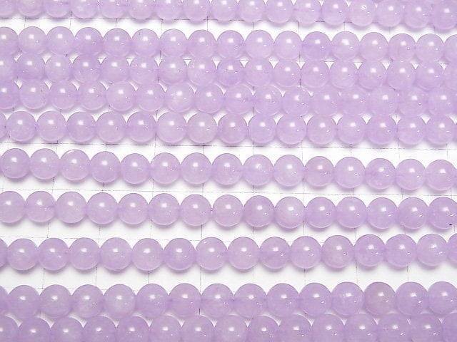 [Video] Lavender Amethyst Round 6mm 1strand beads (aprx.15inch/36cm)