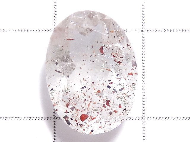 [Video][One of a kind] High Quality Lepidocrocite in Quartz AAA- Loose stone Faceted 1pc NO.52